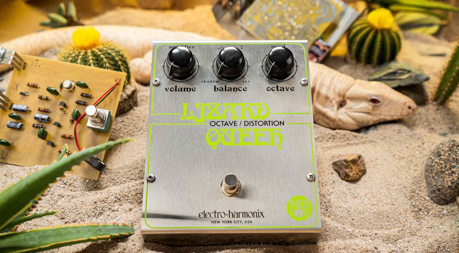 JHS y Electro-Harmonix se unen para crear el pedal Lizard Queen